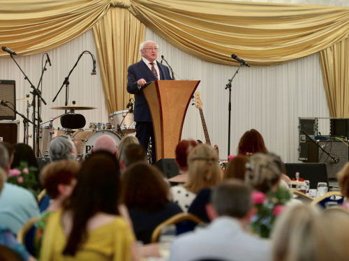 Throughout his Presidency, President Michael D. Higgins has organised themed Garden Parties to celebrate the work of people and organisations working to promote a fairer, more inclusive and creative Ireland. 